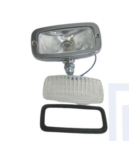 Volvo Achteruitrij lamp licht - helder glas van 12x6cm - chr, Auto-onderdelen, Ophalen of Verzenden, Nieuw