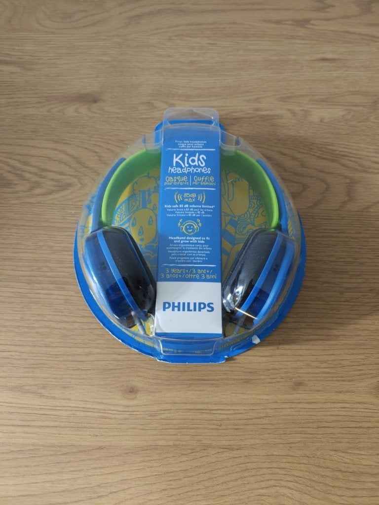 Casque Philips SHK2000BL pour enfants 85 dB, TV, Hi-fi & Vidéo, Casques audio, Neuf, Philips, Enlèvement ou Envoi, Bleu