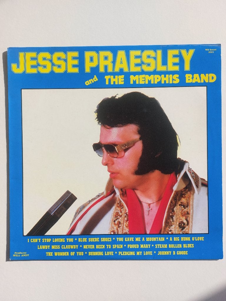 Jesse Praesley & The Memphis Band, Cd's en Dvd's, LP, Ophalen of Verzenden, Zo goed als nieuw, 12 inch