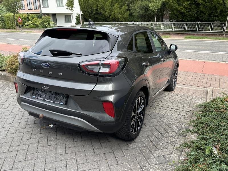 Ford Puma TITANIUM X MHEV Ecoboost 125PK AUT OC3833 *16129*, Auto's, Beige, 124 pk, 5 deurs, Hybride Elektrisch/Benzine