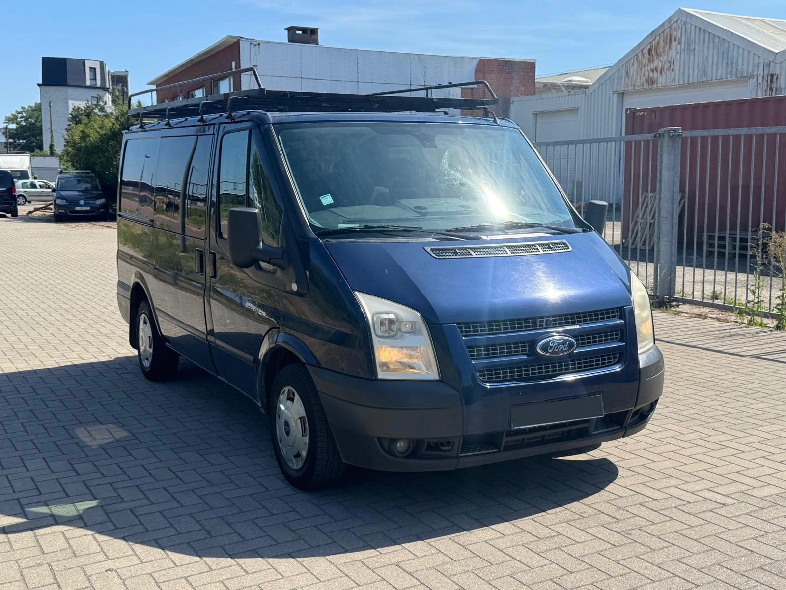 Ford Transit | Dubbel-Cabine | Airco | Diesel, Autos, 2198 cm³, Euro 5, Achat, Entreprise