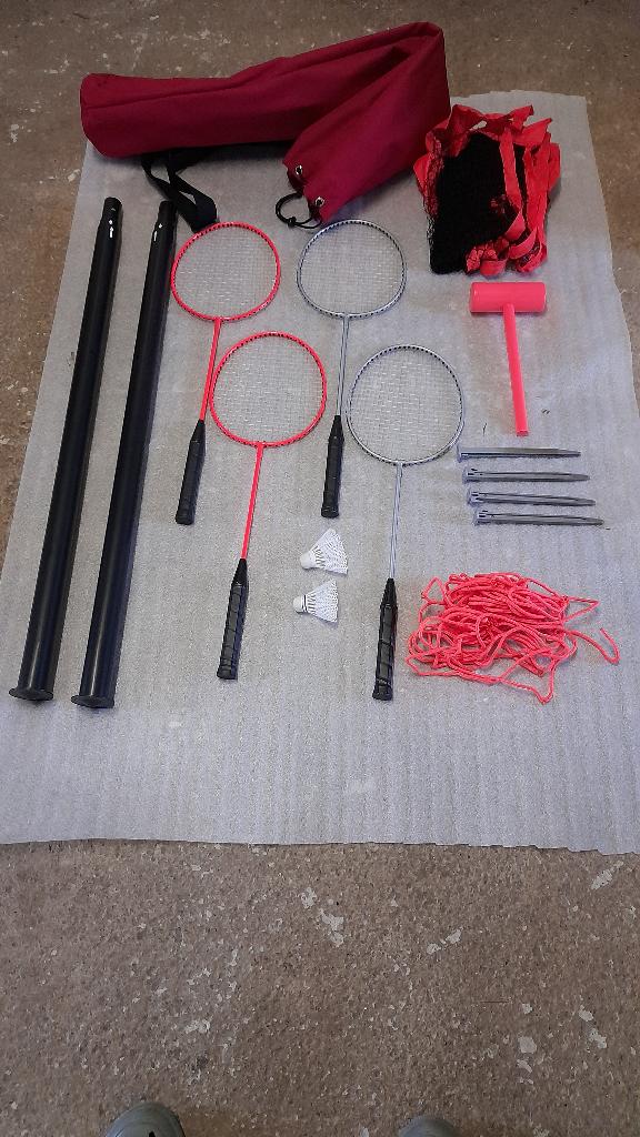 Badminton, sportnet, Sport en Fitness, Ophalen, Zo goed als nieuw, Overige typen