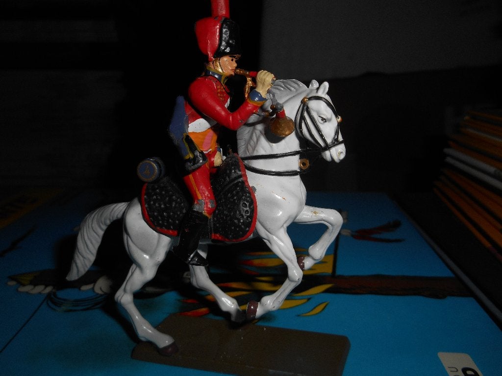 Starlux Trompette 4éme Régiment Hussards, Collections, Enlèvement ou Envoi