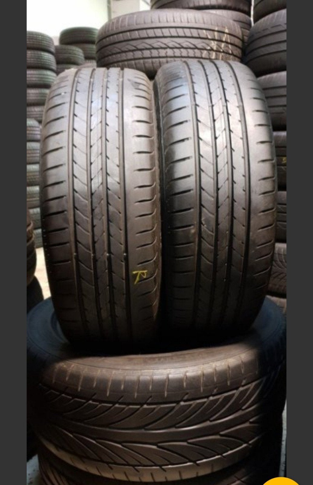 19555r16 195 55 r16 195/55/16 goodyear dunlop avec montag