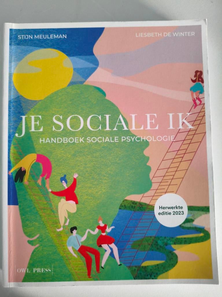 Liesbeth De Winter - Je sociale ik, Boeken, Ophalen, Sociale psychologie, Liesbeth De Winter; Stijn Meuleman