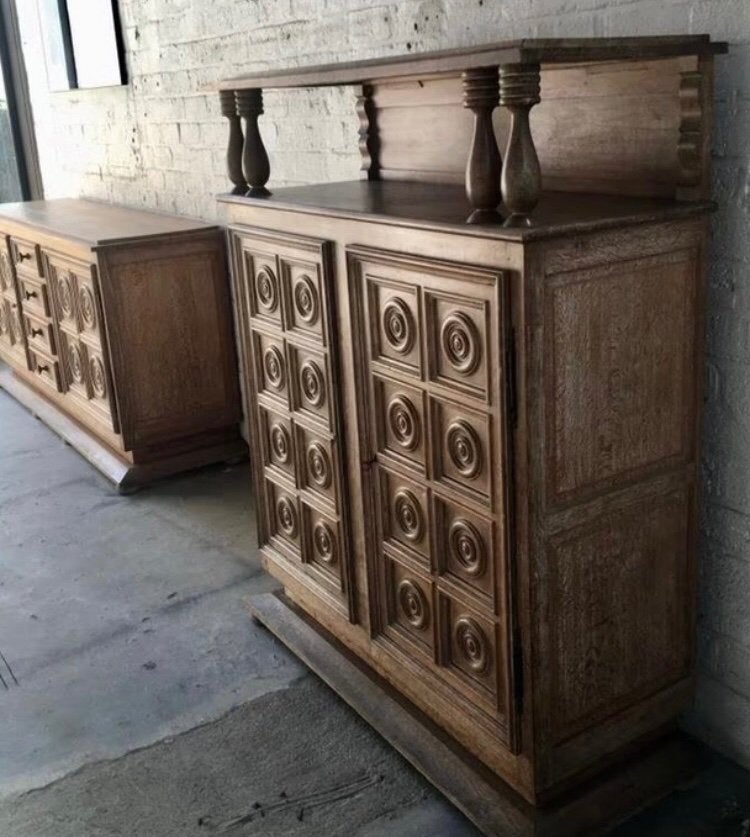 Dudouyt kasten kast buffet design retro, Antiquités & Art, Enlèvement