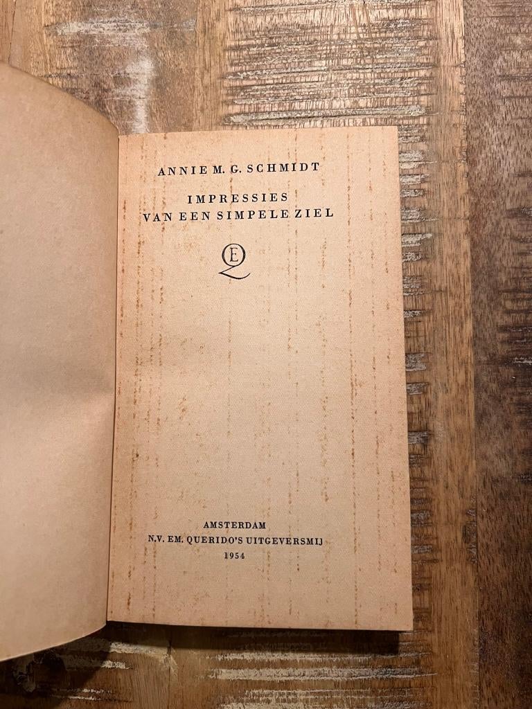 Impressies van een simpele ziel - Annie M.G. Schmidt, Livres, Essais, Chroniques & Interviews, Annie M.G. Schmidt, Enlèvement ou Envoi