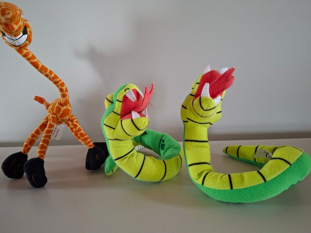 2 slangen en 1 giraf, Kinderen en Baby's, Disney, Disney, Overige typen, Ophalen of Verzenden