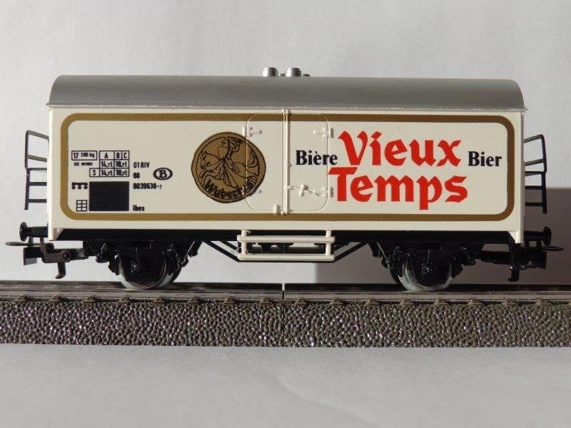 Marklin ho sncb/nmbs Wagon Pub Bière 'VIEUX TEMPS'., Ophalen of Verzenden, Nieuw, Wagon, Märklin