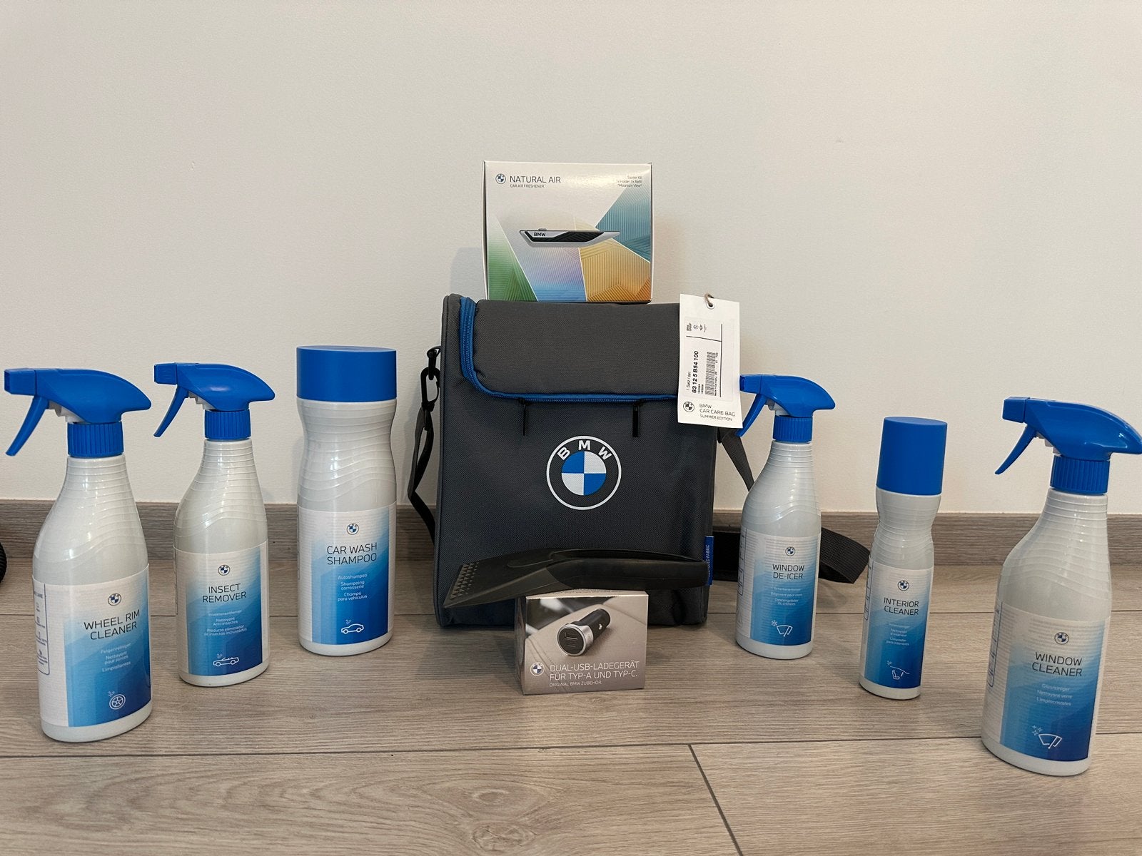 BMW Onderhoudstas – Complete zomer- en winterverzorgingsset, Motos, Enlèvement