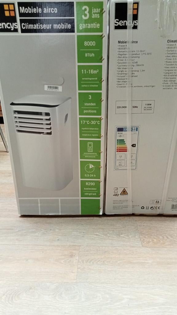 Mobiele airco's, Electroménager, Enlèvement, Climatiseur mobile, Télécommande