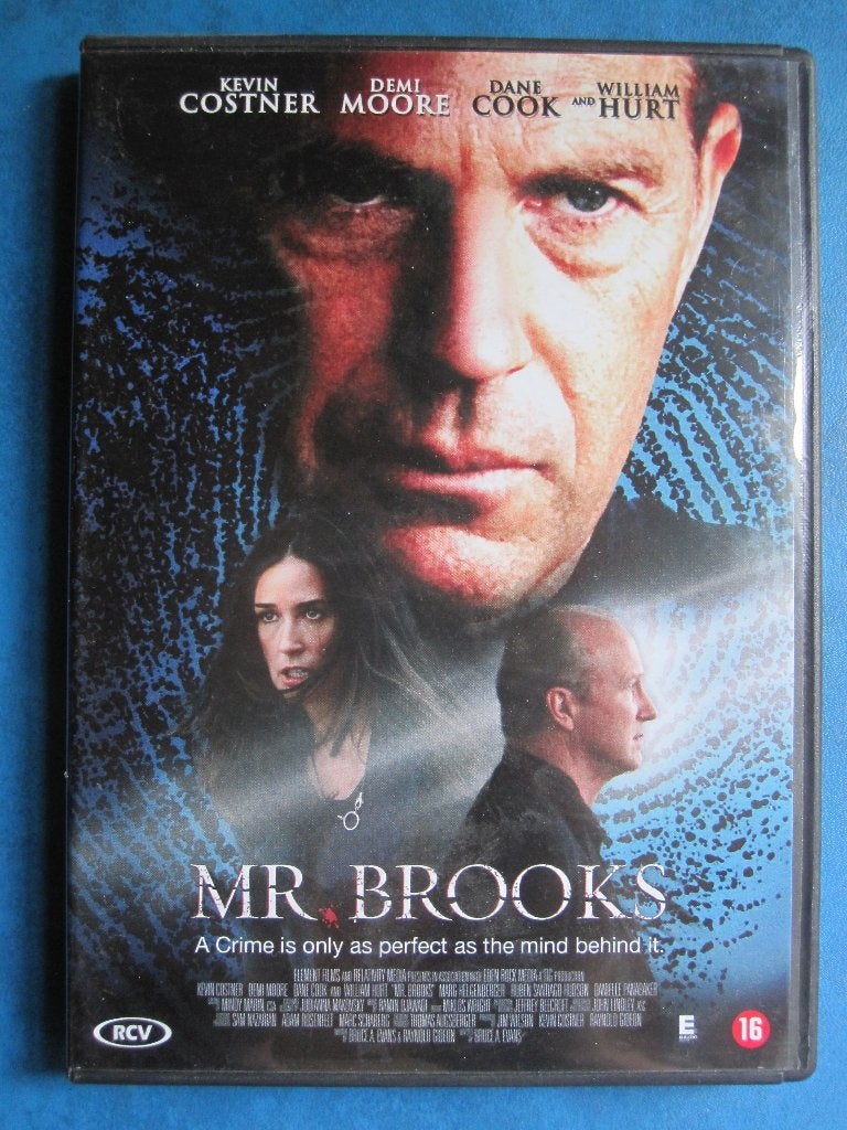 Mr. Brooks (2007), Cd's en Dvd's, Dvd's | Thrillers en Misdaad, Psychologische thriller, Engels, Vanaf 16 jaar, Nederlands