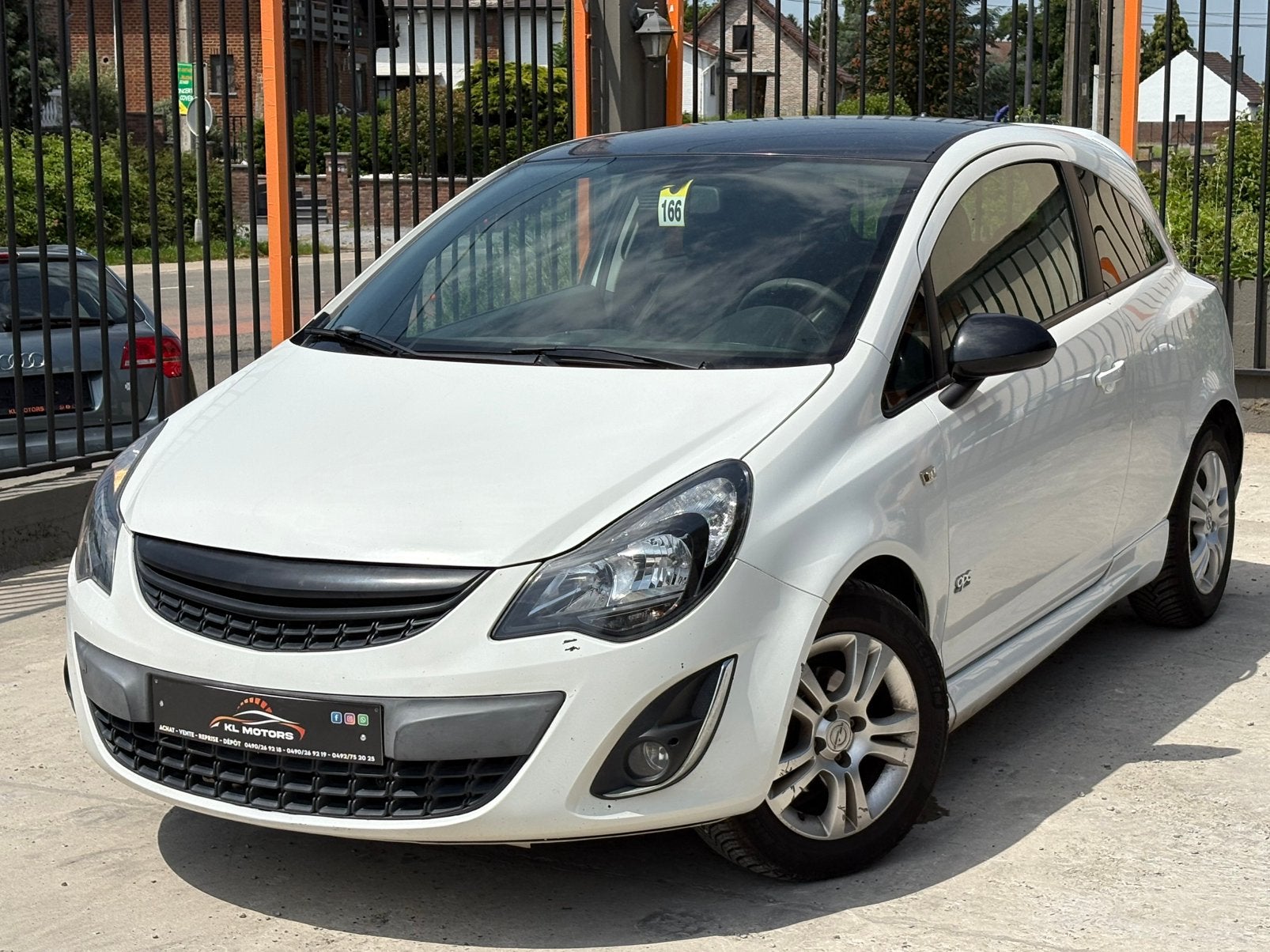 OPEL CORSA D OPC LINE 1.3CDTI 2013 218 000KM CARPASS EURO 5, Auto's, Voorwielaandrijving, Euro 5, Stof, Zwart