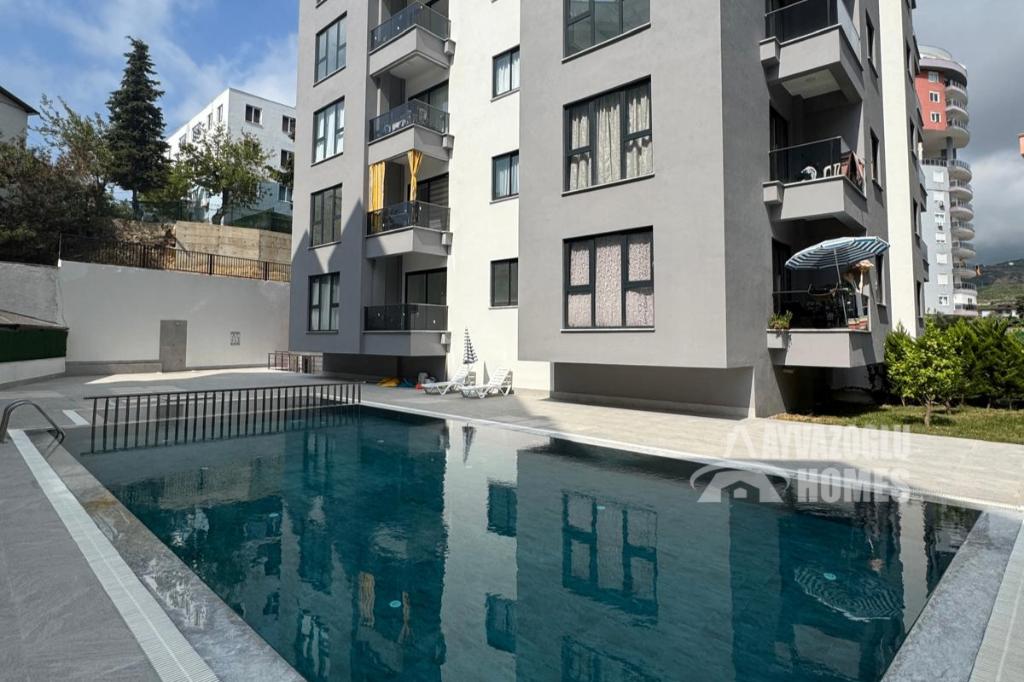 Nieuw appartement in Mahmutlar — 800 meter van de zee, Immo, Buitenland, 2 kamers, Turkije, 50 m², Stad