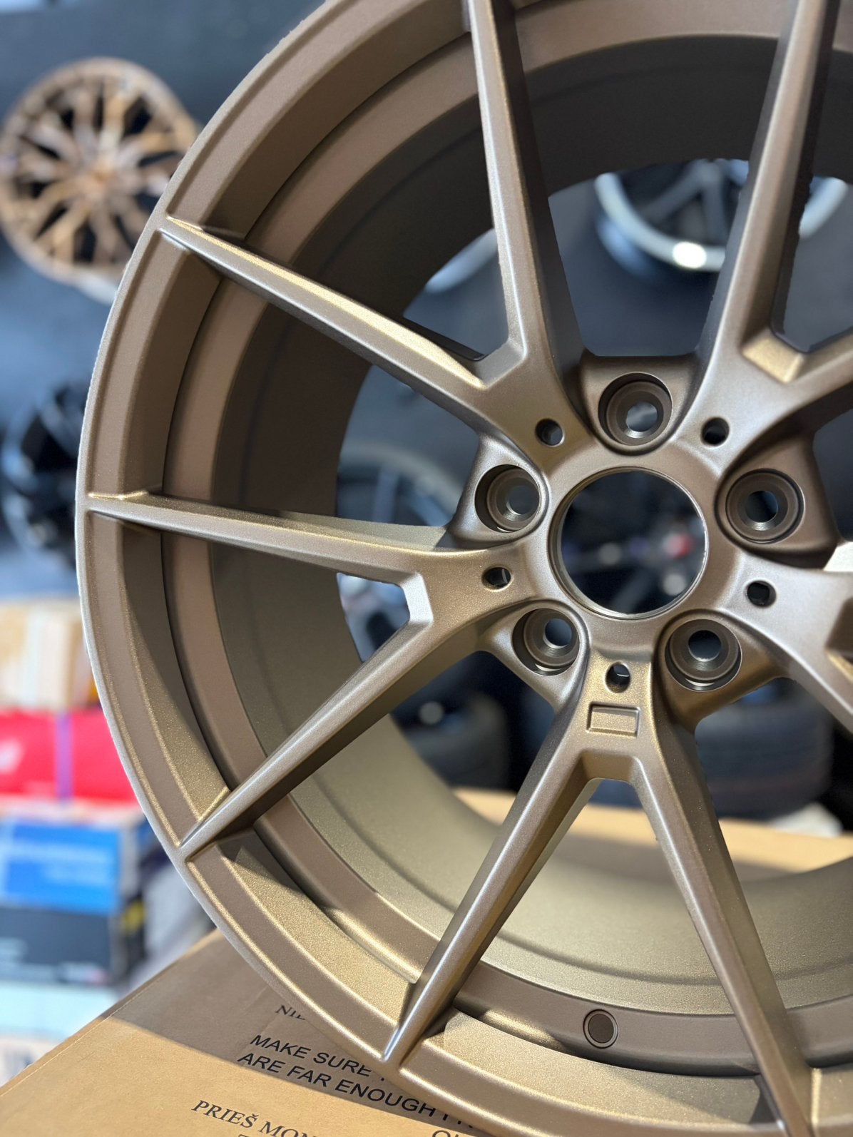 19” style 763m velgen matt bronze, Auto diversen, Autosport-onderdelen, Ophalen, Nieuw