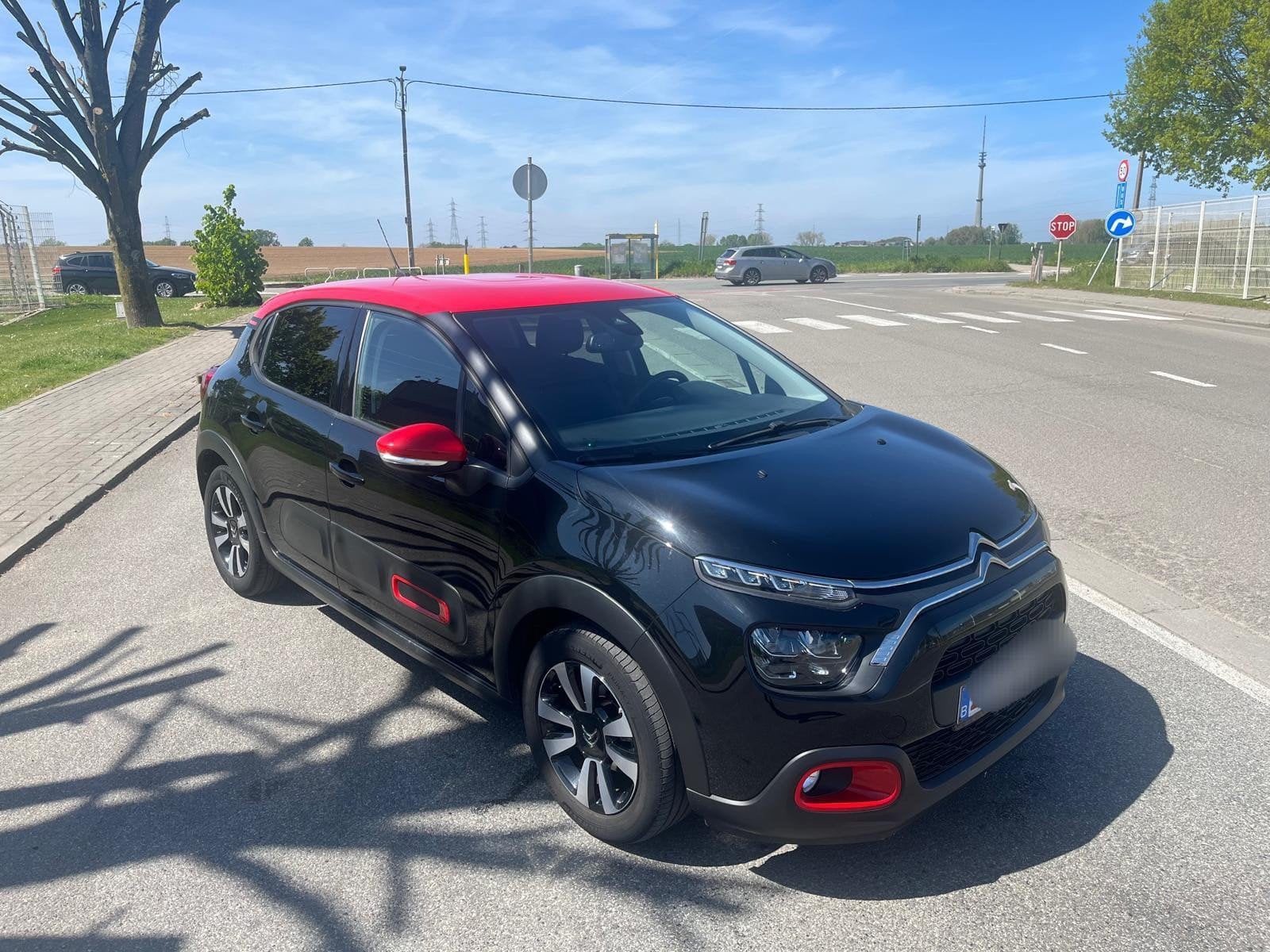 Superbe C3 51000 km !!!!!, Autos, Rouge, Achat, Noir, Android Auto