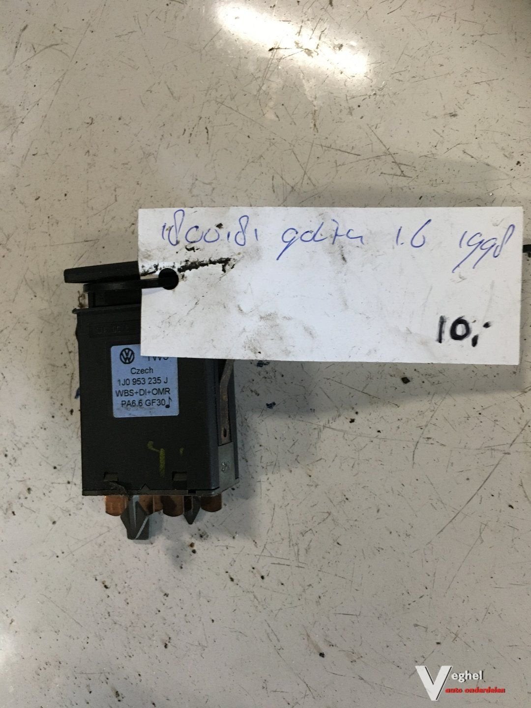 Vw Golf 4 1998 Alarmlichtschakelaar, Gebruikt, -, -, Ophalen of Verzenden