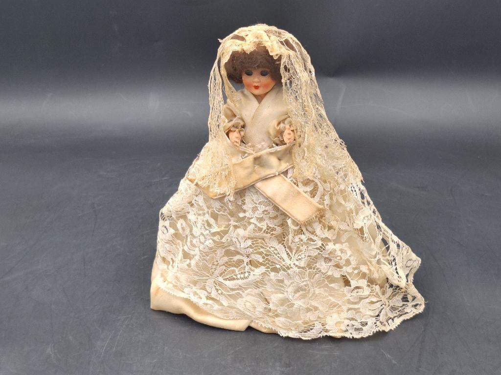 oud bruidspopje, jaren 50, Ophalen of Verzenden