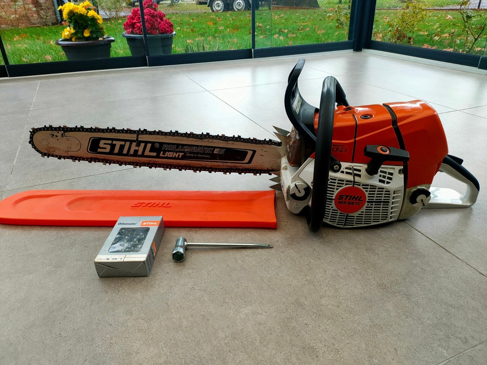 Professionele Stihl MS 661C kettingzaag. In perfecte staat., Ophalen, Zo goed als nieuw