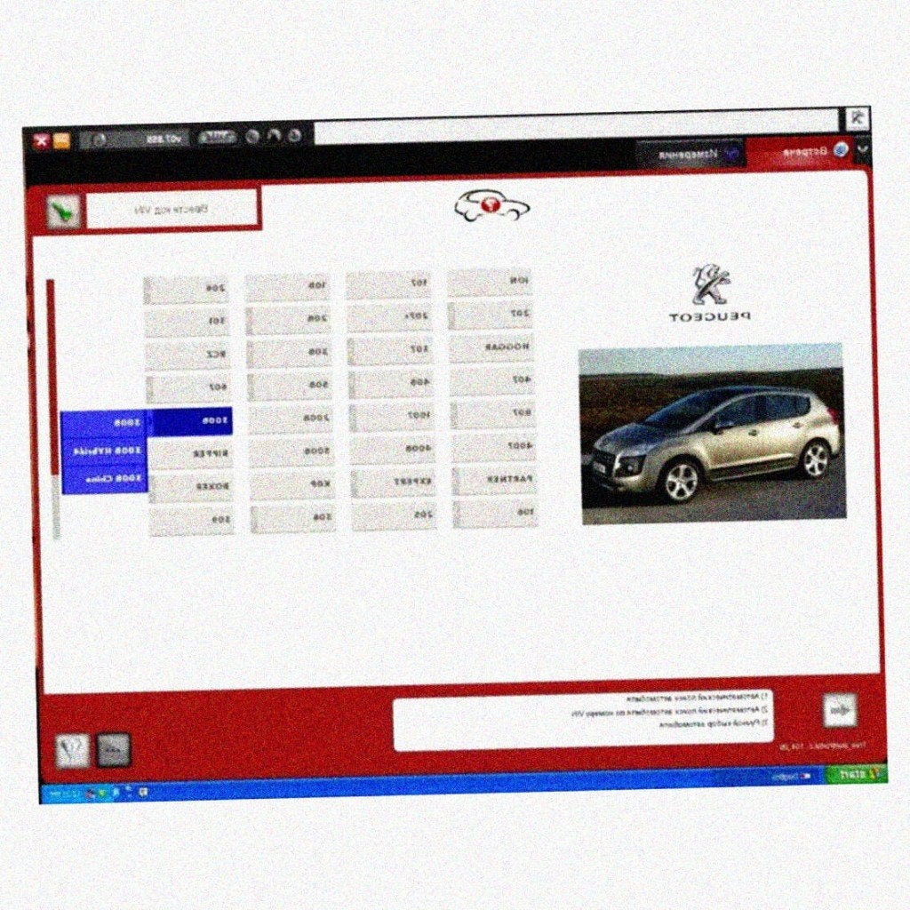 DIAGNOSTISCH PROGRAMMA VOOR PEUGEOT- EN CITROEN-AUTOS., Verzenden