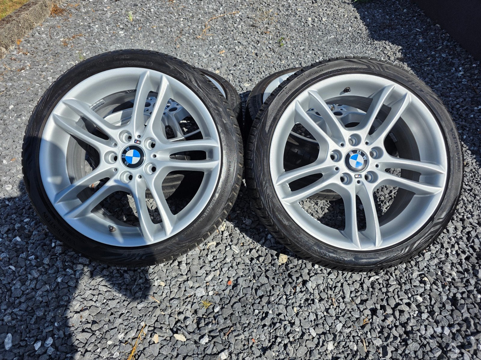 vendre 4 jantes 18P bmw 5x120 série 1 et 2 , 3, Autos : Pièces & Accessoires, Pneus & Jantes, Enlèvement ou Envoi, Pneu(s)