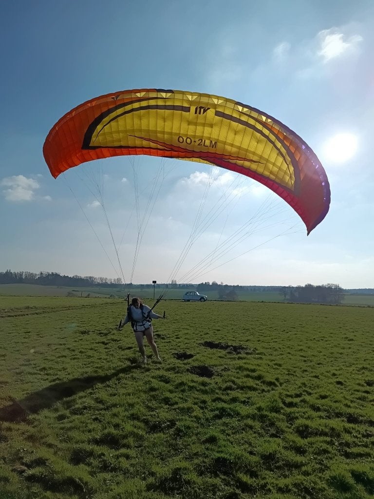 kit parapente ITV DOLPO + SELLETTE + SECOURS, Enlèvement, Comme neuf, Parapente complet