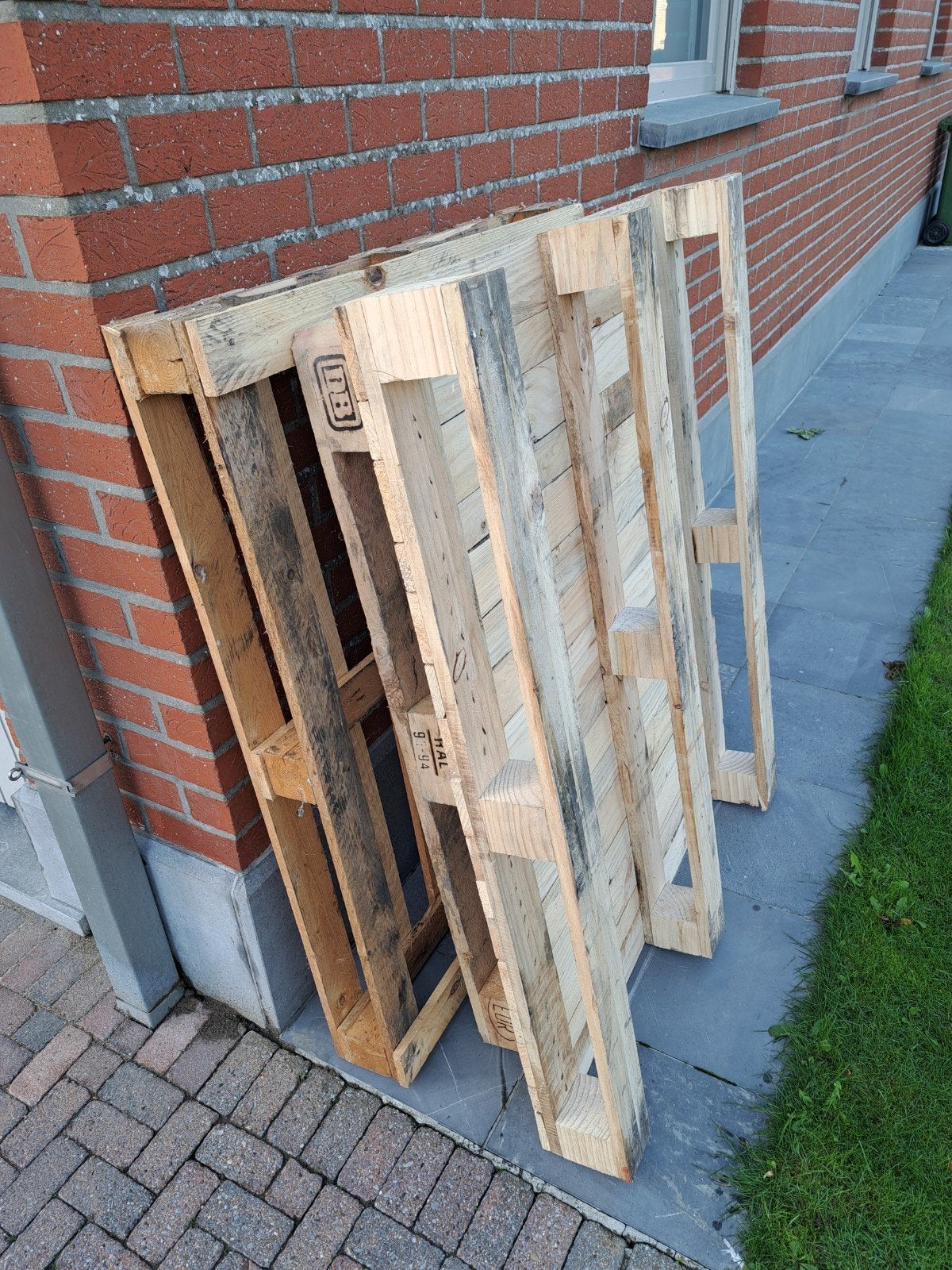 3 gratis palletten, Doe-het-zelf en Bouw, Ophalen