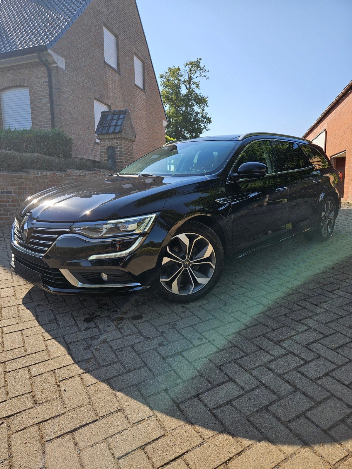 Renault talisman s-edition 1700cc diesel, Auto's, Dealer onderhouden, Zwart, Leder, Bedrijf