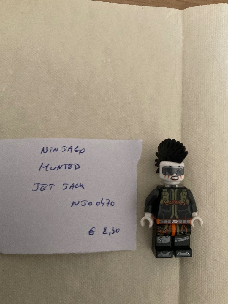 Veste jet Lego Ninjago figa NJO0470, Enlèvement ou Envoi, Lego, Comme neuf, Minifigurine