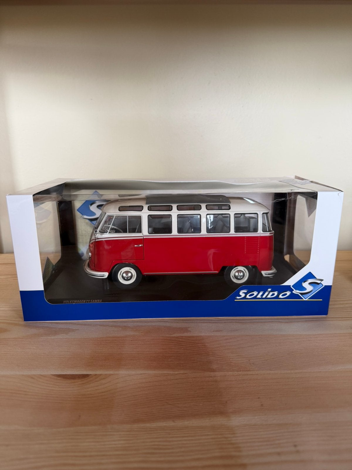 Solido Volkswagen T1 Samba, Hobby & Loisirs créatifs, Voitures miniatures | 1:18, Enlèvement ou Envoi, Comme neuf, Solido