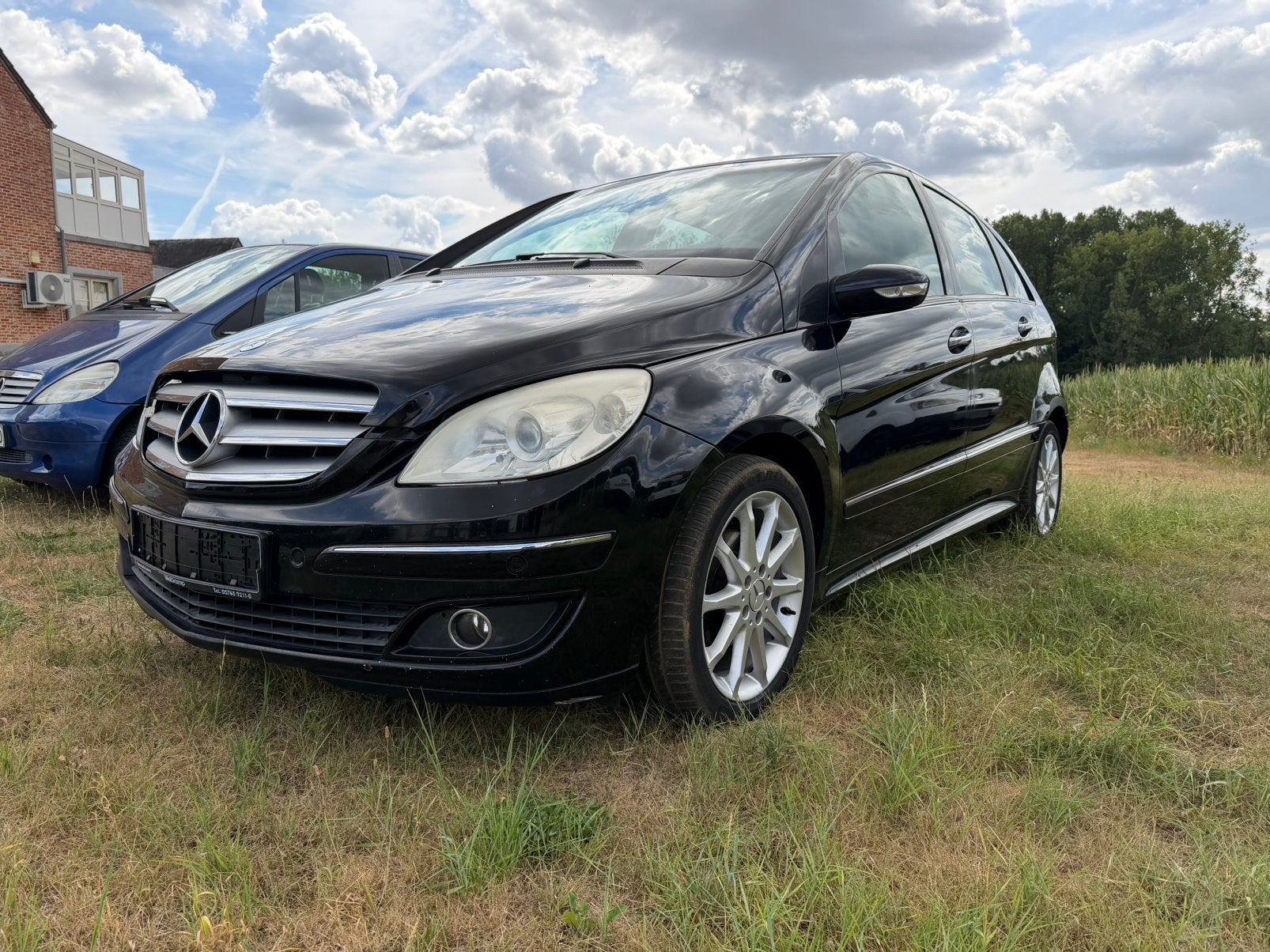 Mercedes b170 benzine automaat, Auto's, Leder en Stof, Zwart, Bedrijf, 5 deurs