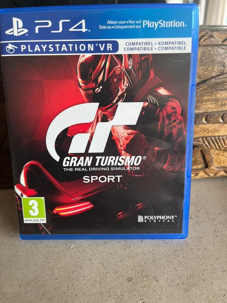 Gran Turismo PS 4 à vendre sans aucun dommage, Consoles de jeu & Jeux vidéo, Jeux | Sony PlayStation 4, Comme neuf, Sport, 3 joueurs ou plus