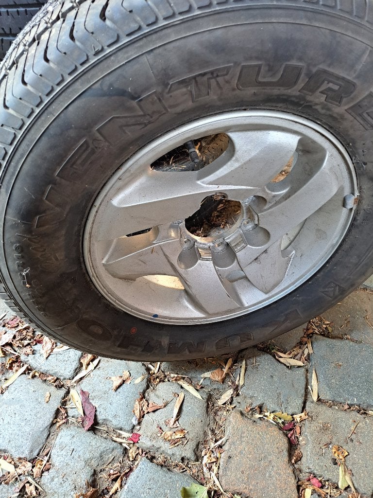 5 Alu velgen, Ophalen, Gebruikt, 255 mm, Velg(en)