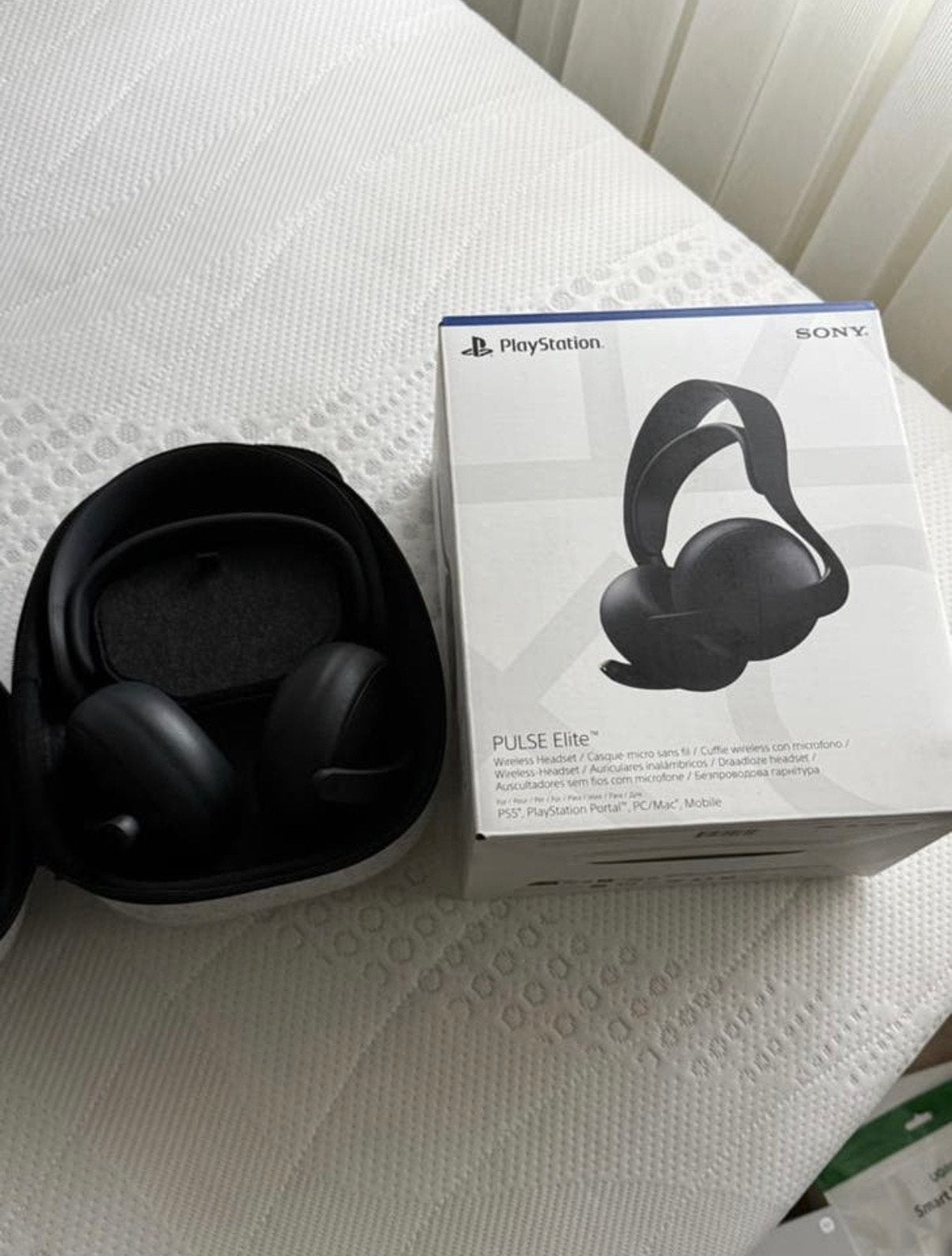 Sony Playstation Pulse Elite headset, Ophalen of Verzenden, Zo goed als nieuw, Draadloos, Over-ear