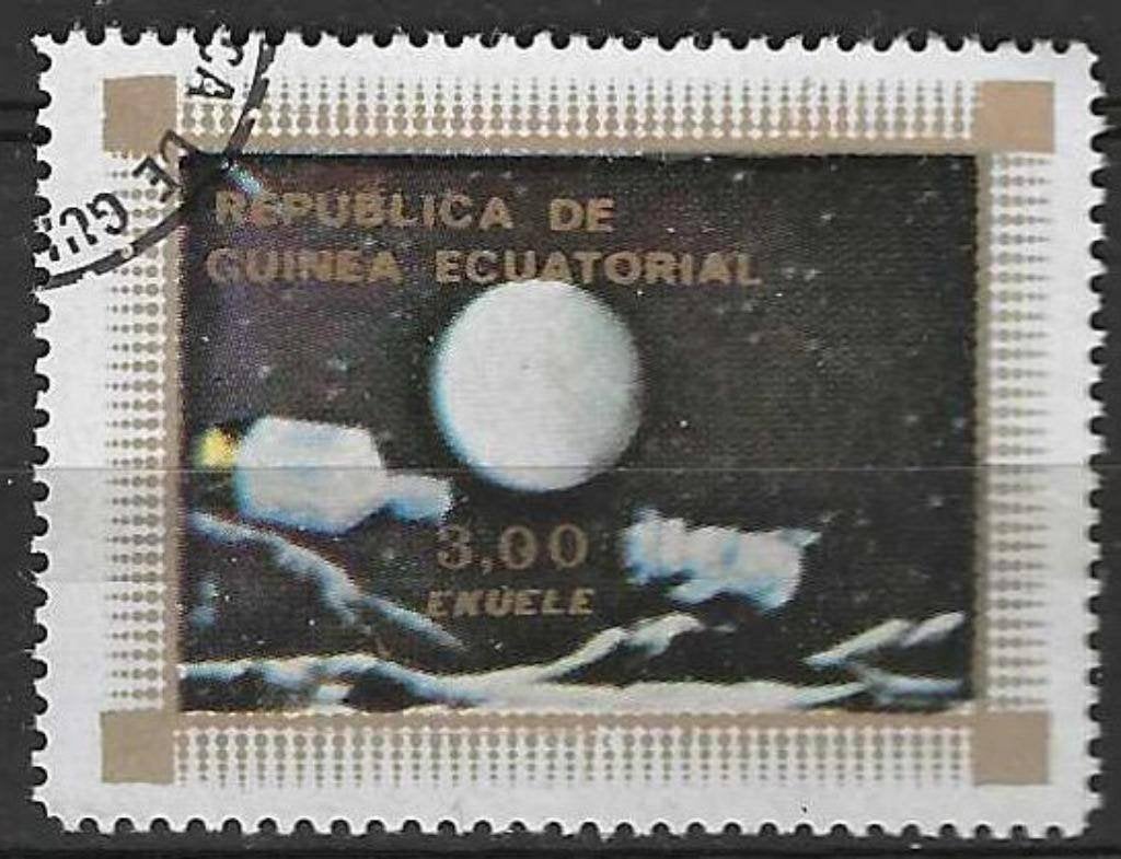 Equatoriaal Guinea 1976 - Stampworld 1111 - Montreal (ST), Postzegels en Munten, Verzenden, Gestempeld