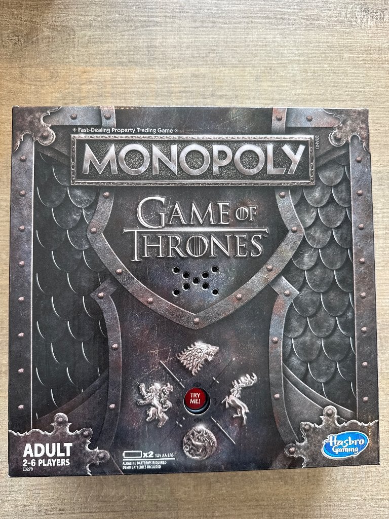 Monopoly Game of Thrones, Vijf spelers of meer, Ophalen of Verzenden, Gebruikt, HASBRO