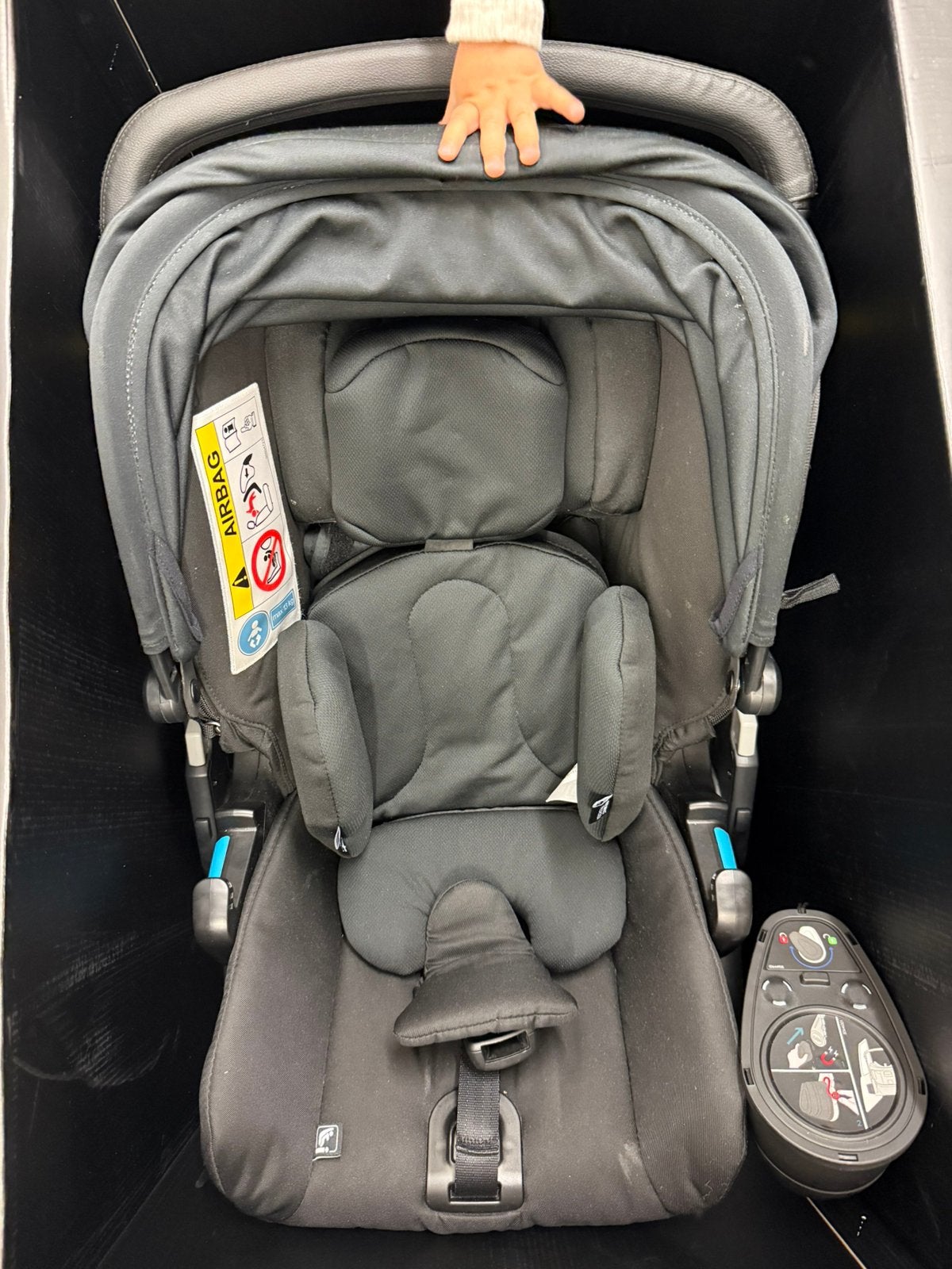 Poussette doona x, Ophalen, Zo goed als nieuw, Isofix