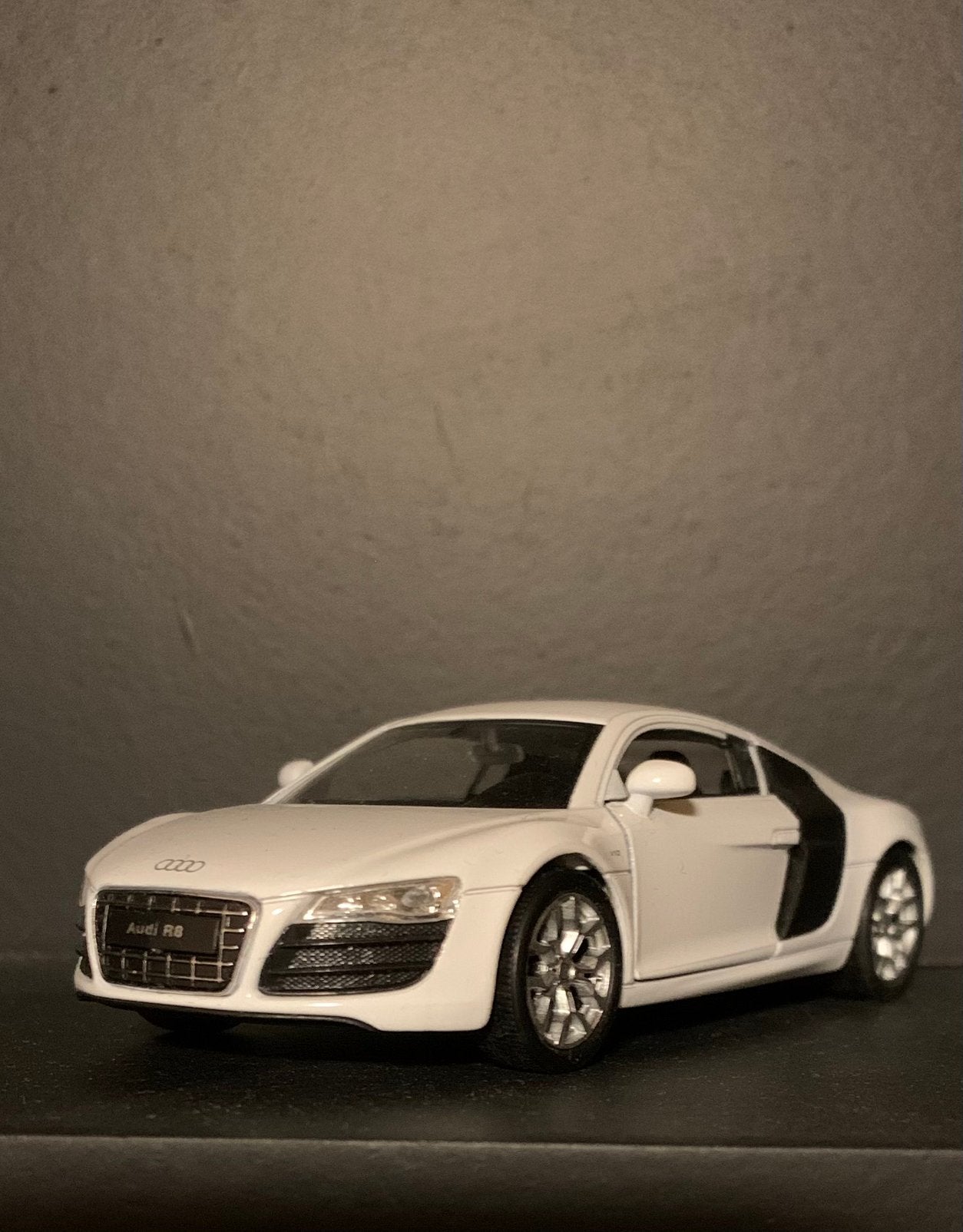 Audi R8 V10 (welly), Ophalen of Verzenden, Zo goed als nieuw