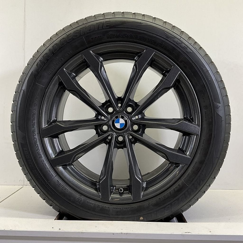 BMW X3 G01 X4 G02 SET VELGEN + WINTERBANDEN 19 INCH ORIG. 69, Pneus et Jantes, Véhicule de tourisme, -, 19 pouces