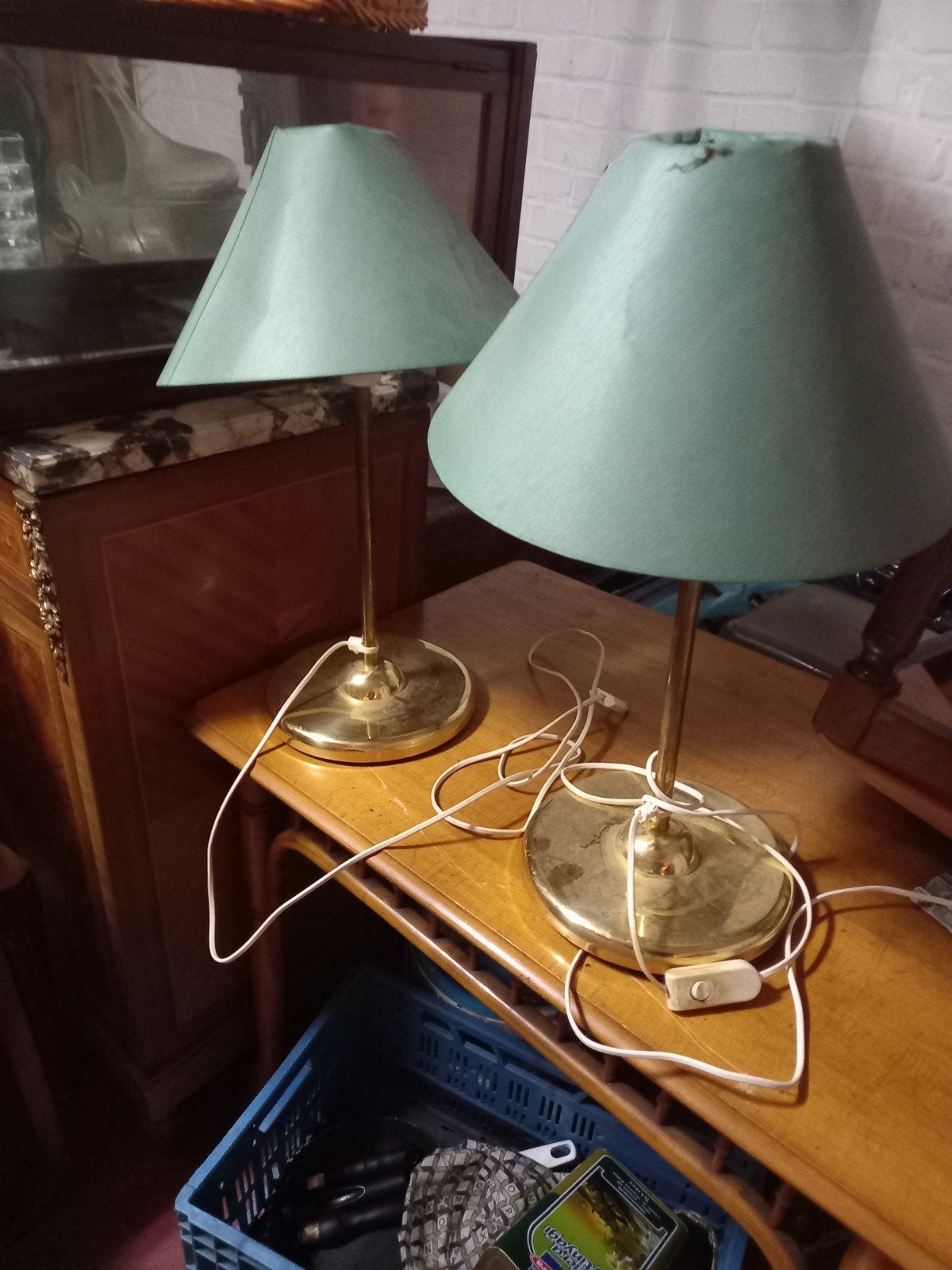 2 lampe de chevet, Enlèvement, Lampe de chevet