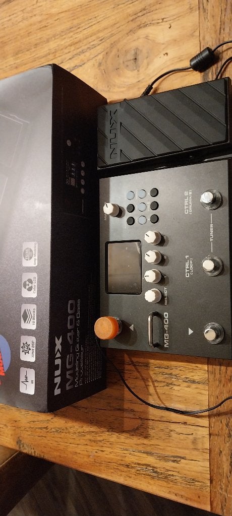 NUX MG 400 gitaar effecten pedaal, Ophalen, Gebruikt, Distortion, Overdrive of Fuzz