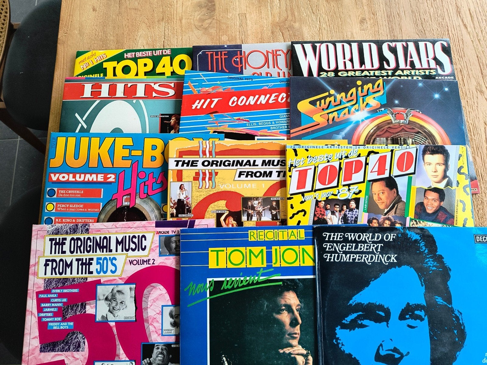 12 lp's waarvan 8 dubbele lp's, Cd's en Dvd's, Ophalen, LP, Gebruikt, Dubbel-LP