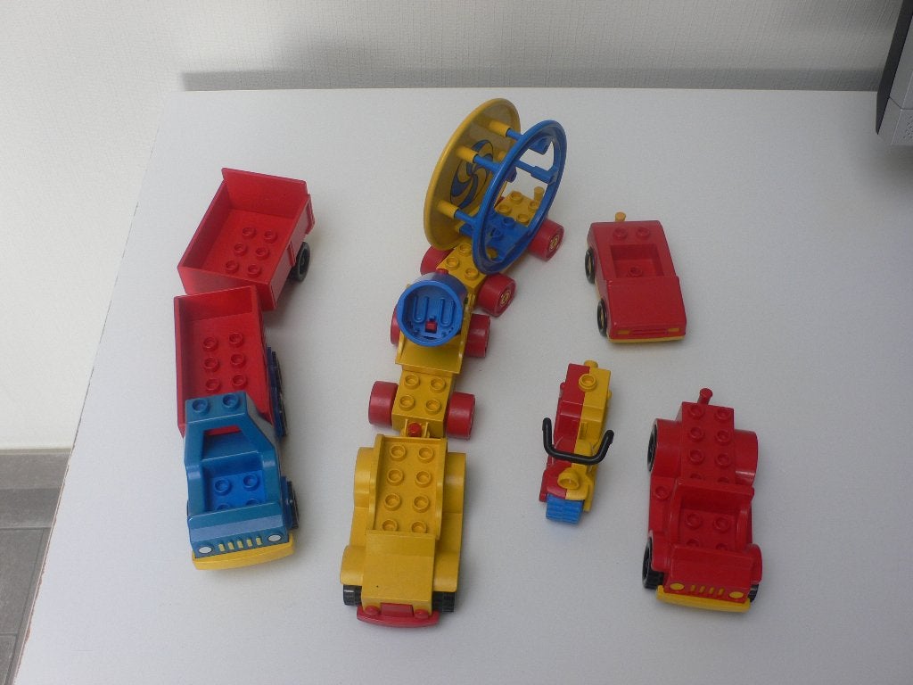 Duplo voertuigen, Ophalen, Gebruikt, Duplo