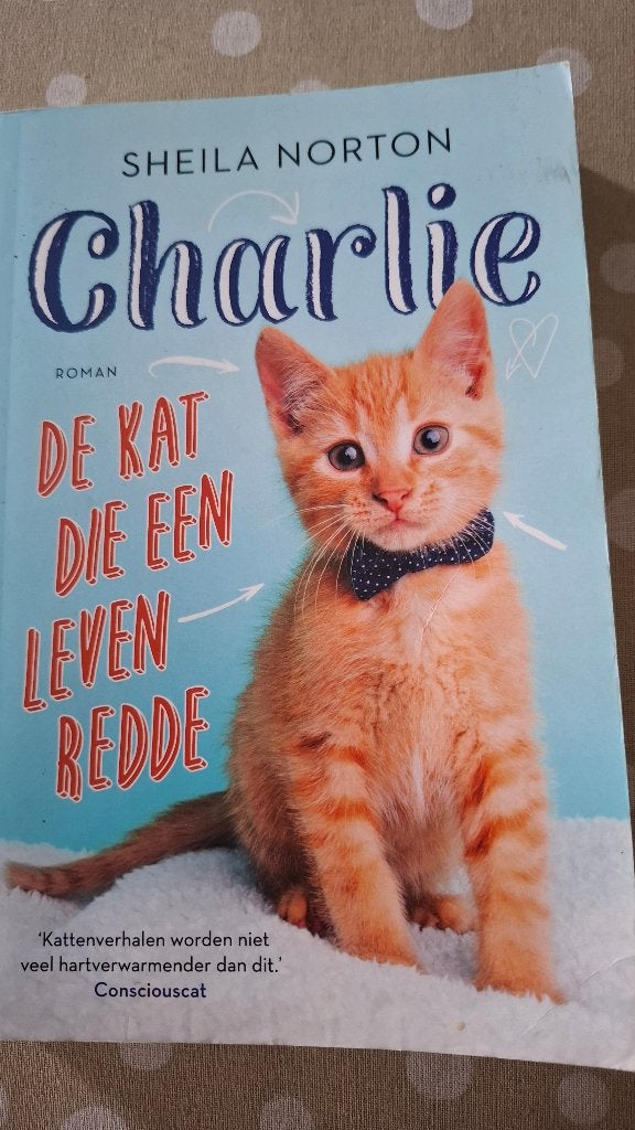 Charlie de kat die een leven redde, Boeken, Ophalen, Nieuw, Katten