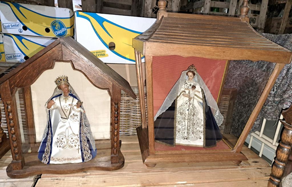 Kapel kapellekes met onze lieve vrouw decoratie, Ophalen