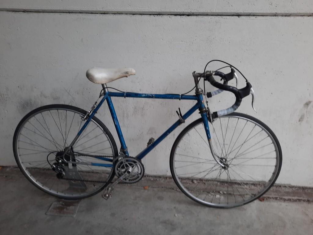 Vintage koersfiets, Fietsen en Brommers, 28 inch, Gebruikt, Velgrem, 49 tot 53 cm