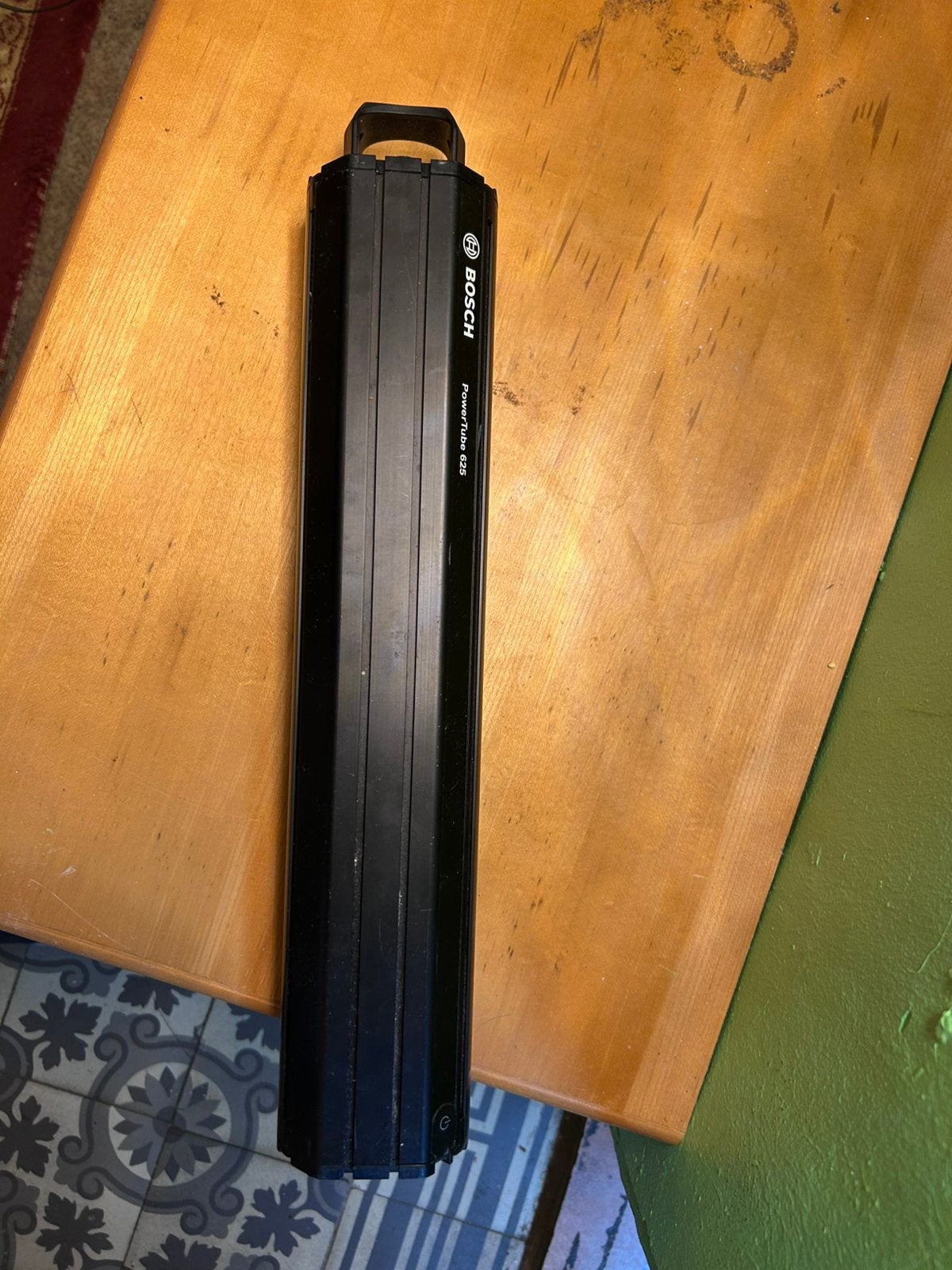 Bosch 625 buisbatterij, Fietsen en Brommers, Ophalen, Zo goed als nieuw