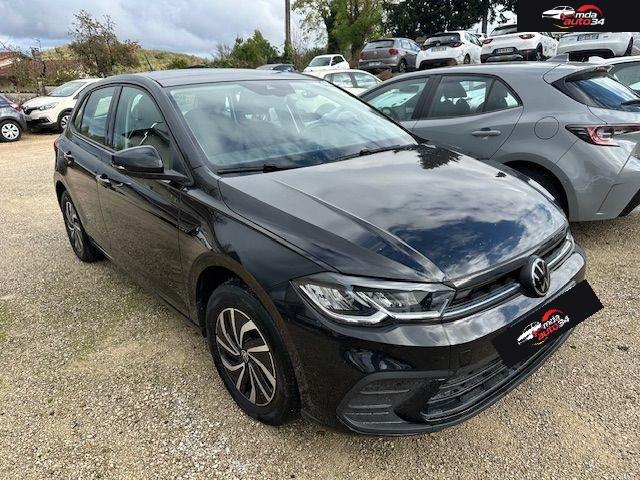 Volkswagen POLO 1.0 TSI 110CH LIFE PLUS DSG7, Stof, 610 kg, Zwart, 5 deurs