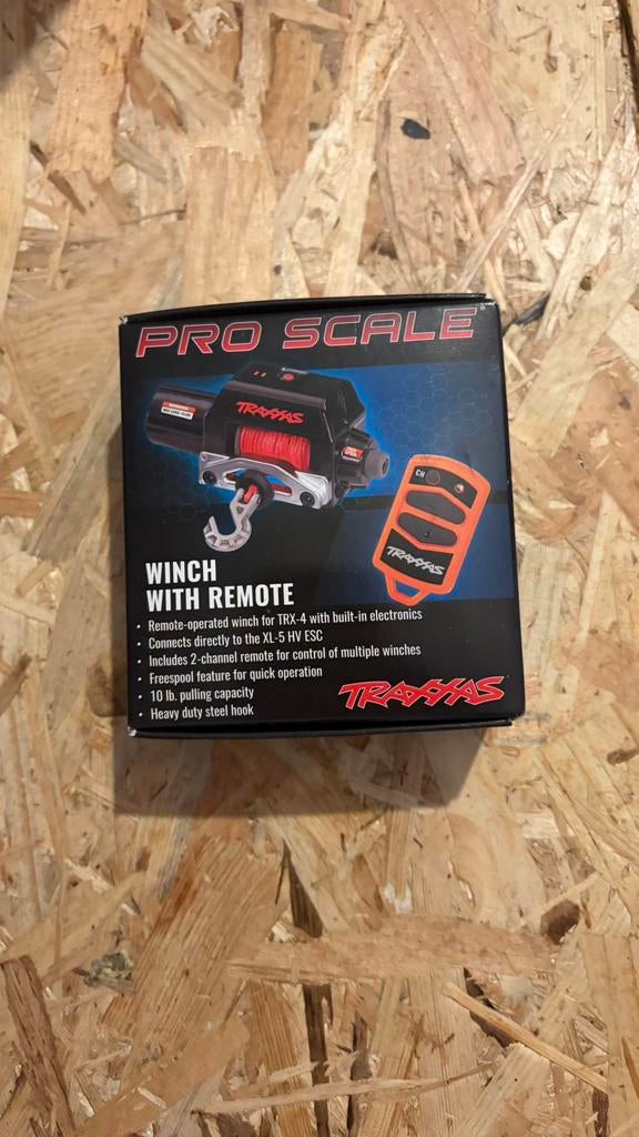 Traxxas Pro Scale Winch met afstandsbediening, Ophalen, Zo goed als nieuw