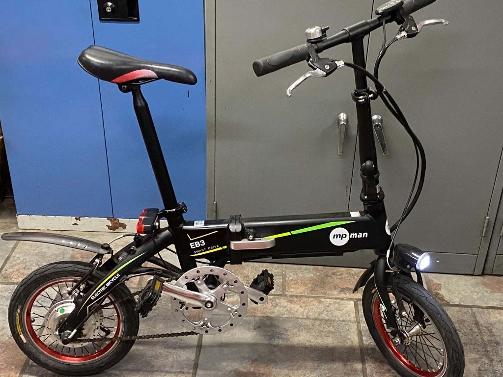 vélo électrique pliable, Vélos & Vélomoteurs, Enlèvement, Comme neuf, Partiellement pliable